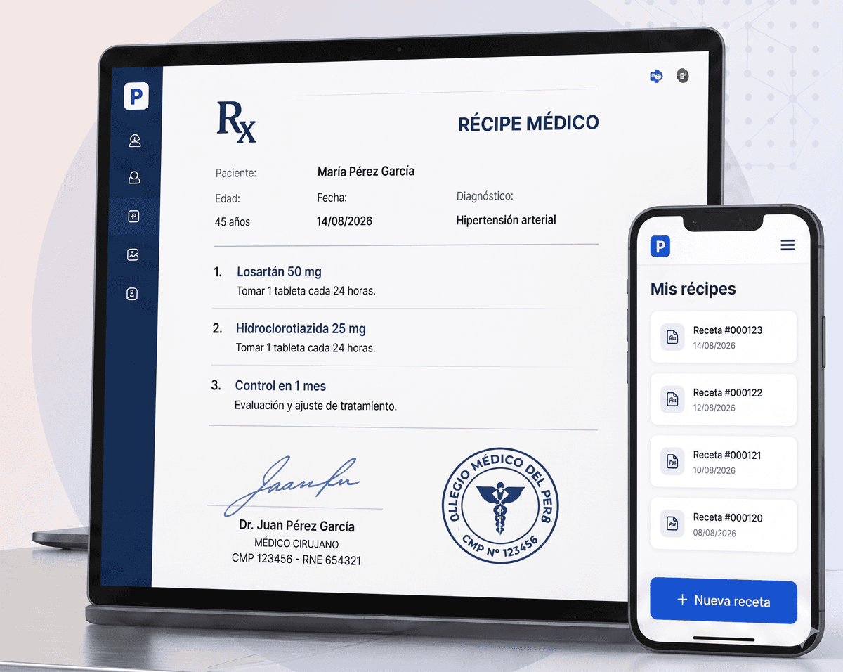 Mockup de laptop mostrando la plataforma